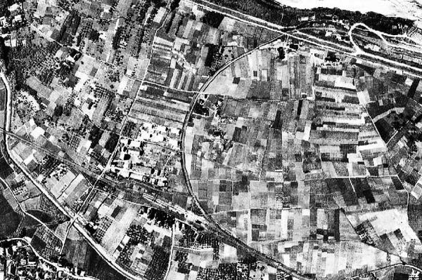 1947年当時の航空写真
