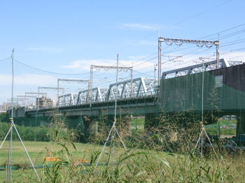 東海道新幹線多摩川橋梁